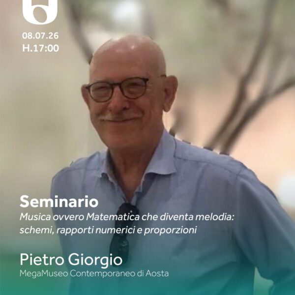 Connexions Sonores 2026 | Seminario “Musica ovvero Matematica che diventa melodia”