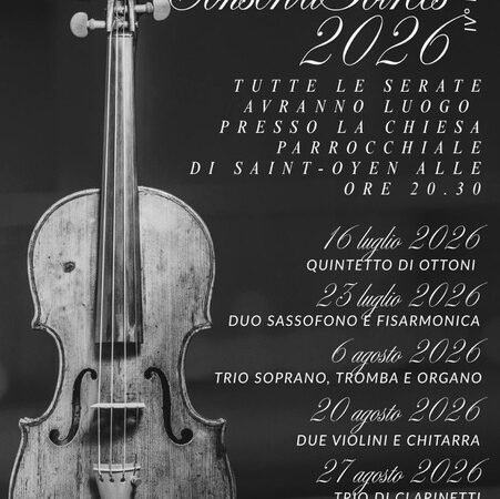 Saint-Oyen Estate 2026 | Conservasoirées: duo sassofono e fisarmonica
