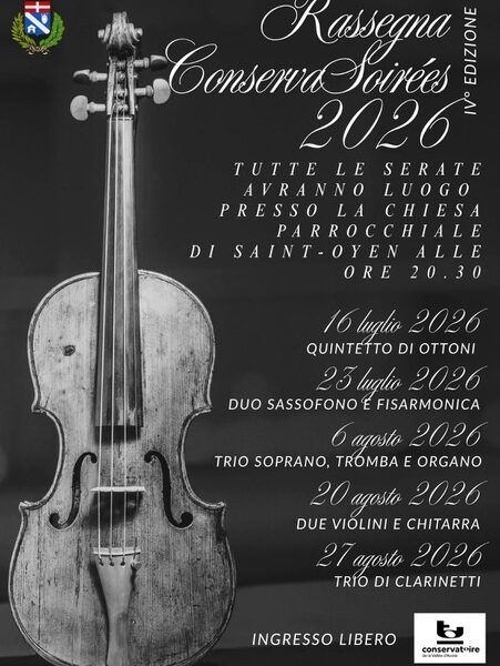 Saint-Oyen Estate 2026 | Conservasoirées: duo sassofono e fisarmonica